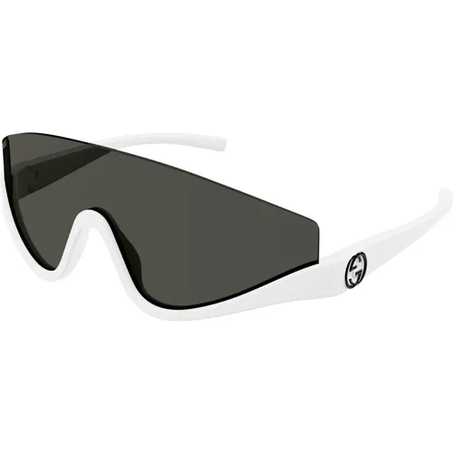 Weiße Sonnenbrille Stilvoll Alltagstauglich,Stylische Sonnenbrille GG1650S,Schwarze Sonnenbrille mit Zubehör - Gucci - Modalova