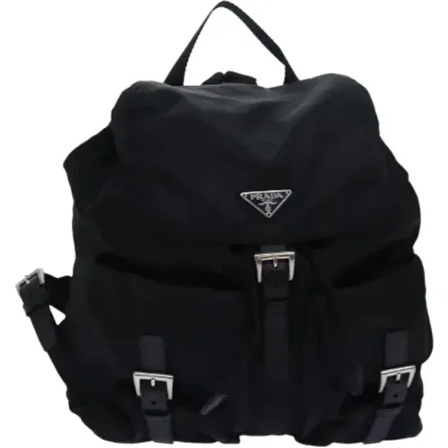 Pre-owned Nylon backpacks , female, Sizes: ONE SIZE - Prada Vintage - Modalova