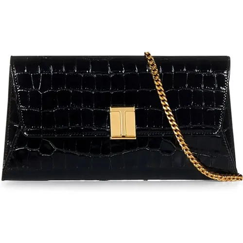 Womens Bags Clutches Ss24 , female, Sizes: ONE SIZE - Tom Ford - Modalova
