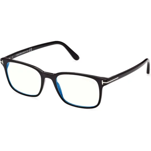 Blau Block Brillengestelle , unisex, Größe: 51 MM - Tom Ford - Modalova