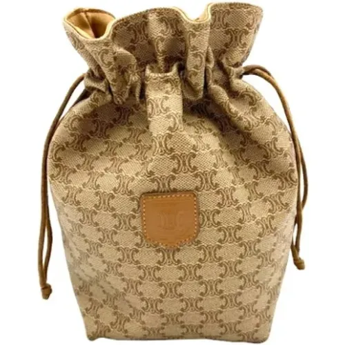 Pre-owned Coated canvas celine-bags , female, Sizes: ONE SIZE - Celine Vintage - Modalova