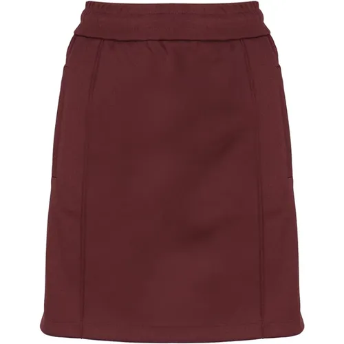 Burgundy Star Skirt , female, Sizes: XS - Golden Goose - Modalova