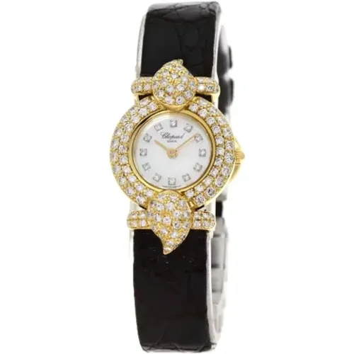 Pre-owned Yellow Gold watches , female, Sizes: ONE SIZE - Chopard Pre-owned - Modalova