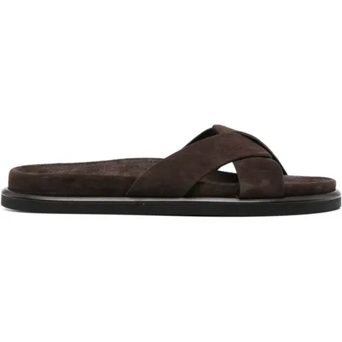 Sandal Slides , female, Sizes: 8 UK - P.a.r.o.s.h. - Modalova