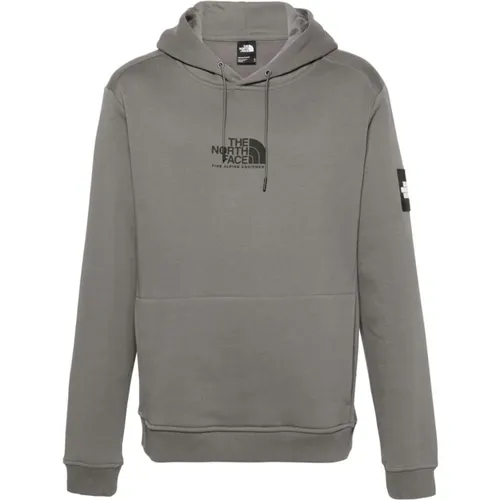 Grey Hooded Sweater , male, Sizes: M - The North Face - Modalova