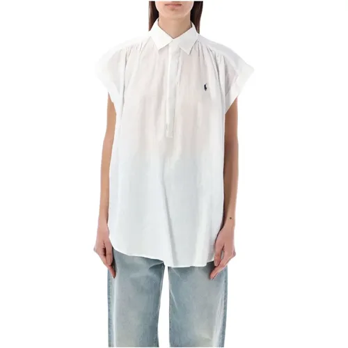 Women's Clothing Shirts Ss24 , female, Sizes: S - Ralph Lauren - Modalova