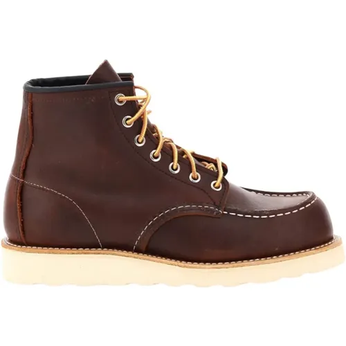 Classic Moc Toe Briar Oil Slick Boots , male, Sizes: 7 1/2 UK, 6 UK, 10 1/2 UK, 9 UK, 5 UK, 12 UK, 8 1/2 UK, 8 UK, 11 UK, 6 1/2 UK, 7 UK, 9 1/2 UK, 10 - Red Wing Shoes - Modalova