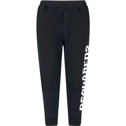 Logo Print Track Pants , male, Sizes: XL - Dsquared2 - Modalova