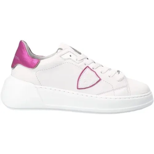 Tres Temple Sneakers , female, Sizes: 3 UK, 4 UK, 6 UK, 5 UK, 7 UK - Philippe Model - Modalova