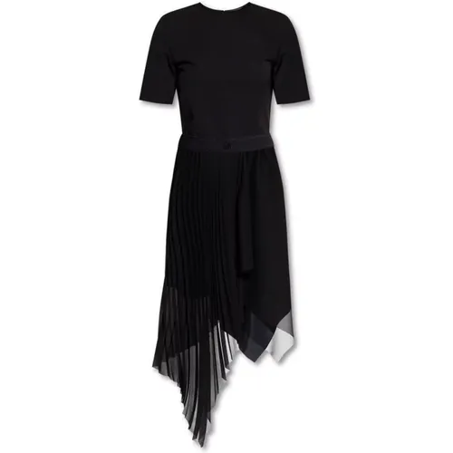 Asymmetrical Jersey Crepe Dress , female, Sizes: XL - Givenchy - Modalova