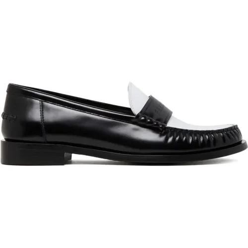 Leather Debossed Logo Loafers , female, Sizes: 5 1/2 UK, 3 1/2 UK, 4 1/2 UK, 2 1/2 UK - Salvatore Ferragamo - Modalova