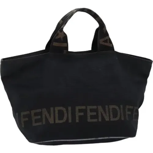 Pre-owned Cotton fendi-bags , female, Sizes: ONE SIZE - Fendi Vintage - Modalova