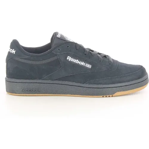 Schwarze Club C 85 Herrenschuhe , Herren, Größe: 41 EU - Reebok - Modalova