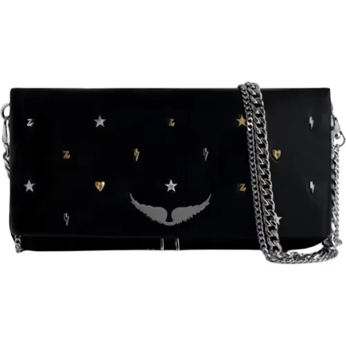 Rock Lucky Charms Schwarze Tasche - Zadig & Voltaire - Modalova