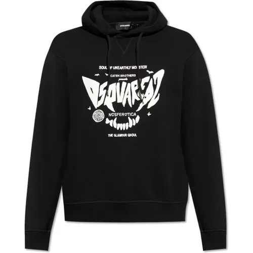 Sweatshirt mit Logo , Herren, Größe: 3XL - Dsquared2 - Modalova