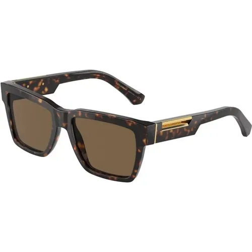 Dark Frame Sunglasses Carey Style , unisex, Sizes: 55 MM - Dolce & Gabbana - Modalova