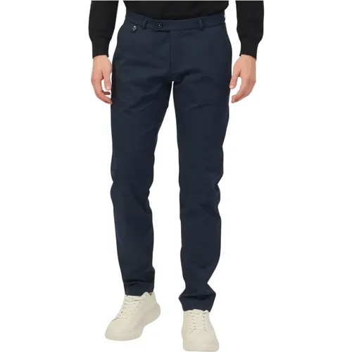 Cotton Trousers Spring/Summer Style , male, Sizes: W36, W33, W31, W32, W35, W40 - Bugatti - Modalova