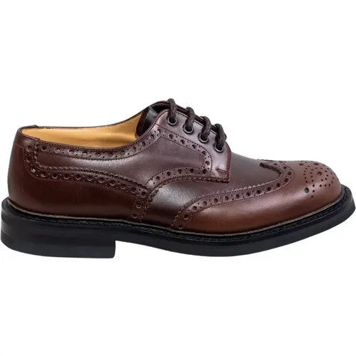 Handmade Full Brogue Derby Shoes , male, Sizes: 9 UK - Church's - Modalova