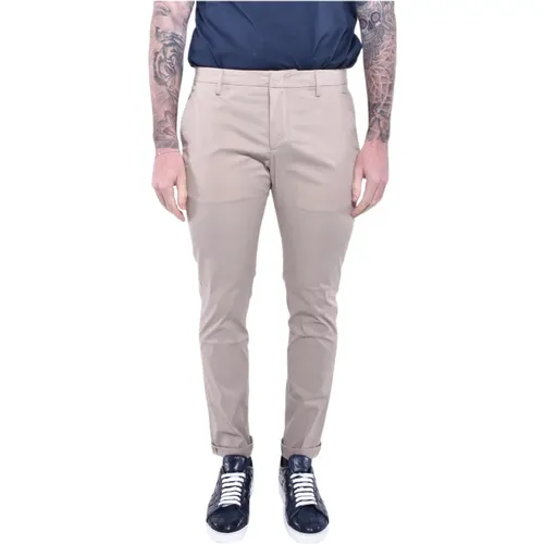 Trousers , male, Sizes: W38, W40, W34 - Dondup - Modalova