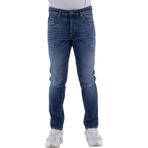 Slim-fit Jeans - Yaren Modello , male, Sizes: W38 - Don The Fuller - Modalova