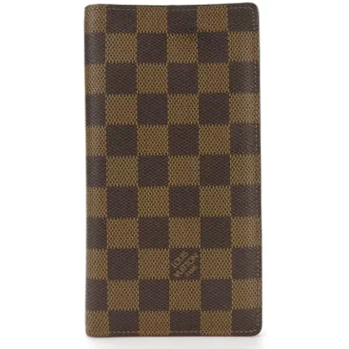 Pre-owned Canvas wallets , male, Sizes: ONE SIZE - Louis Vuitton Vintage - Modalova