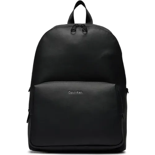 Schwarzer Rucksack für Frauen , Damen, Größe: ONE Size - Calvin Klein - Modalova