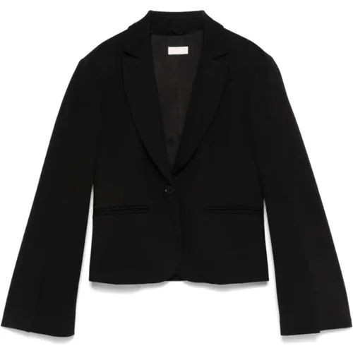 Jacket with Front Button Fastening , female, Sizes: 2XS, XS, S, M - Liu Jo - Modalova