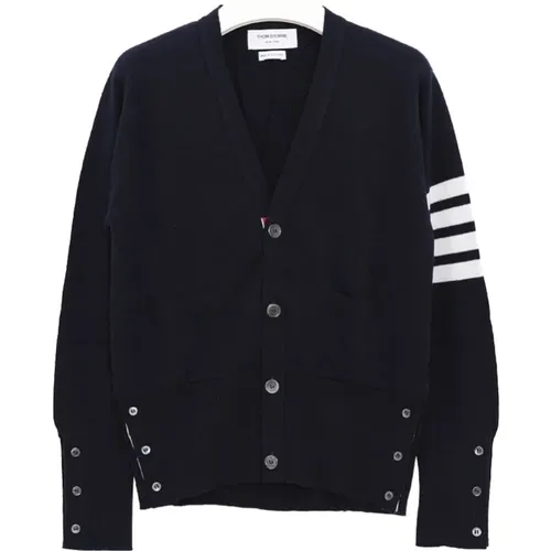 Men's Cardigan Sweater , male, Sizes: M, L - Thom Browne - Modalova