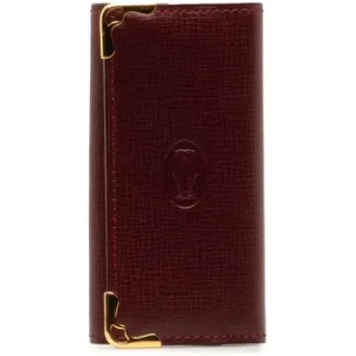 Pre-owned Leather wallets , female, Sizes: ONE SIZE - Cartier Vintage - Modalova