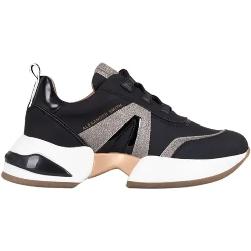 Moderne Marmor Damen Sneaker , Damen, Größe: 37 EU - Alexander Smith - Modalova