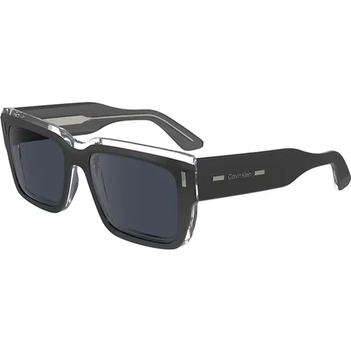 Sunglasses Ck23538S-001 , male, Sizes: 55 MM - Calvin Klein - Modalova