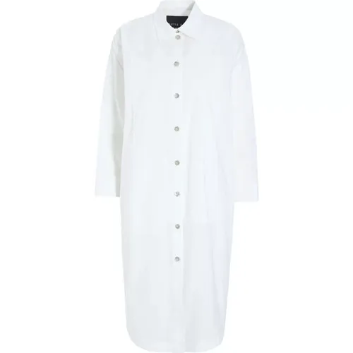 Geometrisches Core Cotton Hemdkleid , Damen, Größe: M - Bitte Kai Rand - Modalova