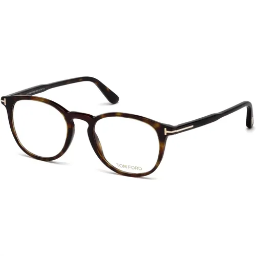 Stylische Acetat-Brille , unisex, Größe: 49 MM - Tom Ford - Modalova