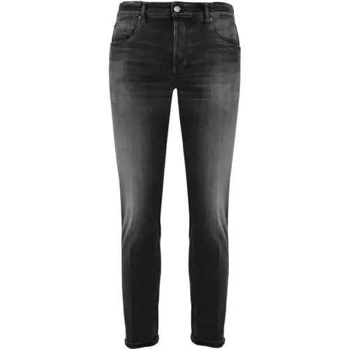 Slim Fit Denim Hose , Herren, Größe: W35 - PT Torino - Modalova