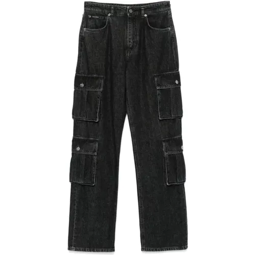 Denim Cargo Jeans , female, Sizes: M, XS - Dolce & Gabbana - Modalova