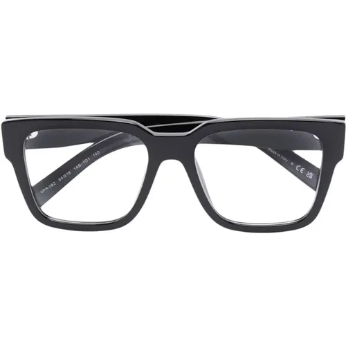 Klassische Schwarze Optische Brille,Braun/Havanna Optische Brille Stilvolles Modell - Prada - Modalova