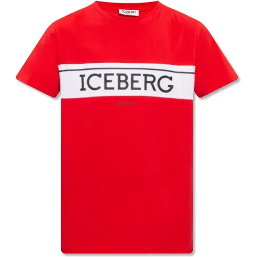 T-Shirt mit Logo Iceberg - Iceberg - Modalova