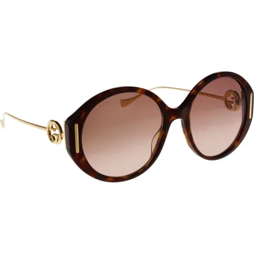Sunglasses , female, Sizes: 57 MM - Gucci - Modalova
