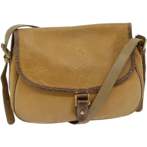 Pre-owned Leder Schultertasche , Damen, Größe: ONE Size - Loewe Pre-owned - Modalova