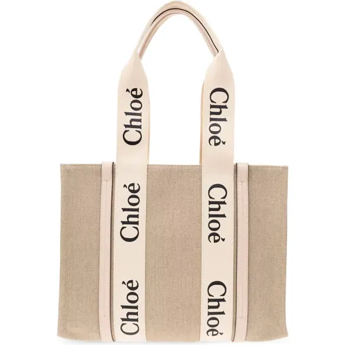‘Woody Medium’ Shopper-Tasche - Chloé - Modalova