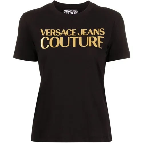 T-shirts and Polos , female, Sizes: XS - Versace Jeans Couture - Modalova