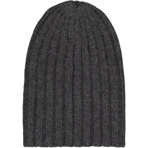 Alpaka Rippstrick Beanie Hat Laneus - Laneus - Modalova