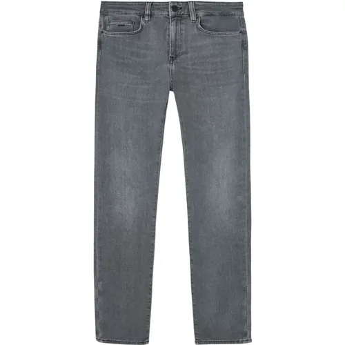 Grey Washed Jeans , male, Sizes: W33 - Boss - Modalova