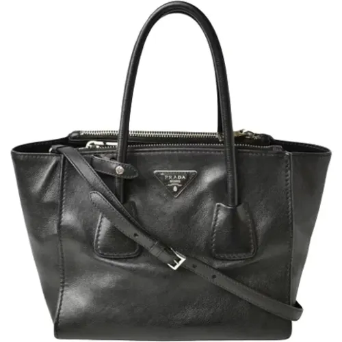 Pre-owned Leather prada-bags , female, Sizes: ONE SIZE - Prada Vintage - Modalova