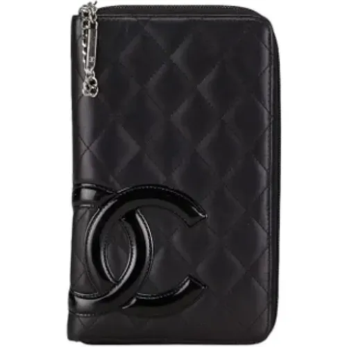 Pre-owned Leather wallets , female, Sizes: ONE SIZE - Chanel Vintage - Modalova