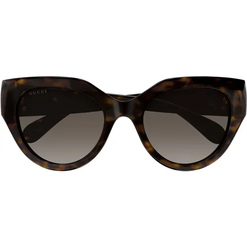 Womens Gg1408S 003 Sunglasses , female, Sizes: 52 MM - Gucci - Modalova