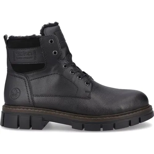 Casual Closed Booties , male, Sizes: 7 UK, 8 UK, 11 UK, 10 UK - Rieker - Modalova