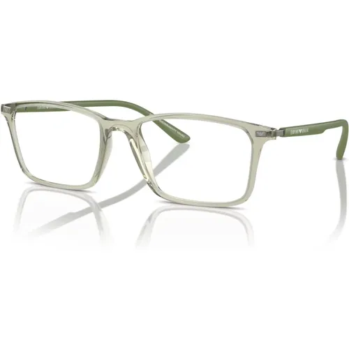 Transparent Eyewear Frames , unisex, Größe: 53 MM - Emporio Armani - Modalova