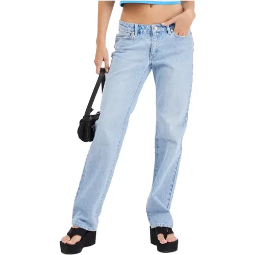 Gerades Jeans , Damen, Größe: W28 - Abrand Jeans - Modalova