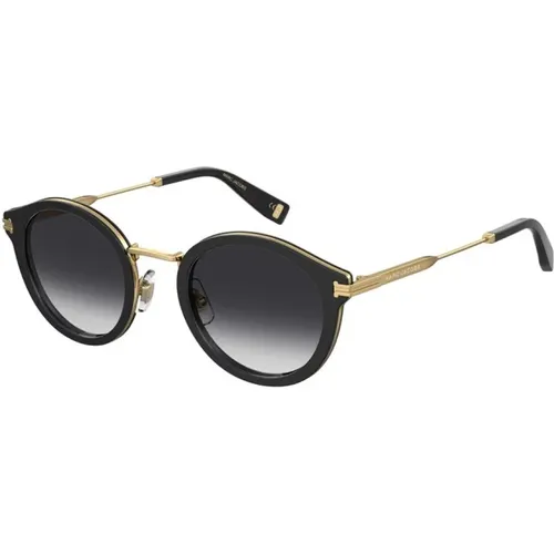 Stylische Sonnenbrille - Dunkelgrau getönt - Marc Jacobs - Modalova